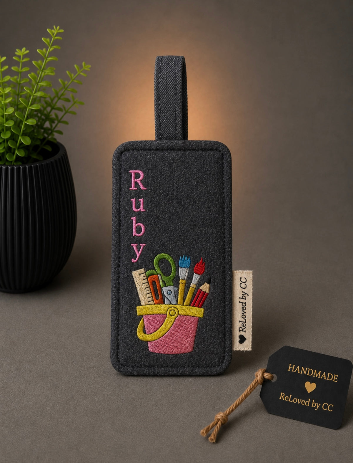 School Personalised Bag Tags